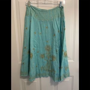 Long Hippy Boho Skirt